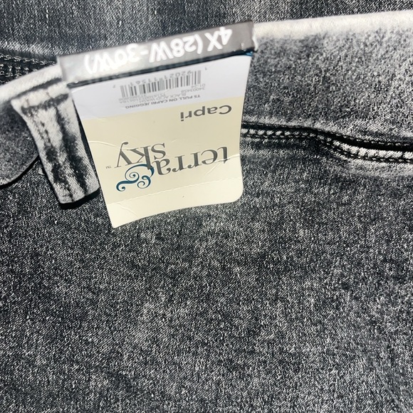 💜Terra & sky Pull on Capri pants 4XL - Picture 4 of 8